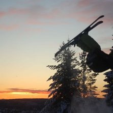 triple lincoln nosegrab ner fr&aring;n tr&auml;det. Foto: Hampus Holm. &Aring;kare: Ludde Forsgren.