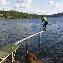 Man &auml;r ju inte grym direkt men nu kan man ju &ouml;va. Foto: morsan. &Aring;kare: Fredrik blom.