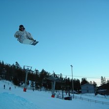 Bs 720 mute i Stora backen i Tand&aring;dalen. Foto: Henrik Gustavsson. &Aring;kare: Jocke Hammar.