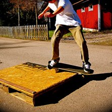 P&aring; min homebulid bandana box. Foto: Markus &Ouml;stman. &Aring;kare: Daniel Tillberg.