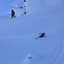 Lekdag i pudret i Lutersee!. Foto: Roert Hortlund. &Aring;kare: Sam Alinski.