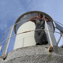 Jag i en fyr.... Foto: Elin Nordgren. &Aring;kare: Oskar Olausson.