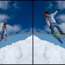 tv&aring; bs nosepress som fottades under Duetsfilms Ra. Foto: Johannes Hjort. &Aring;kare: Jonathan Helin.