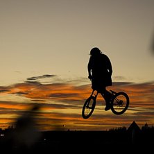 Sista 360 i sommar en h&auml;rlig h&ouml;st kv&auml;ll. Foto: Adam Forstr&ouml;m. &Aring;kare: Emil Moberg.