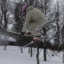 Mitt i tre:an. Foto: Roger Hellstr&ouml;m. &Aring;kare: Oscar Ohlstr&ouml;m.