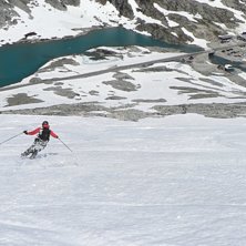 lite sn&oslash; p&aring; stryn denne sommersesongen.... Foto: Kent Oksd&oslash;l. &Aring;kare: Kjersti.