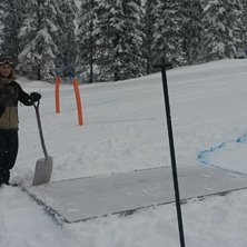 Fantastisk pudderf&oslash;re
Over 20 cm nysn&oslash; og pudder.