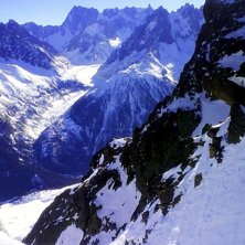 Mer de glace. Det sista man ser av Chamonixdalen i. Foto: My Ernevi.