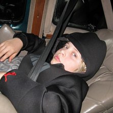 smurfen chillar p&aring; v&auml;g hem efter 5 dagar i Norge. Foto: Johan Nerlund. &Aring;kare: Snowboard smurfen Merlin Nerlund.