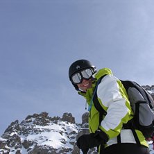 En n&auml;rbild kommer h&auml;r. Fr&aring;n en h&auml;rlig dag n&auml;r. Foto: UCPA-guide. &Aring;kare: Leif Olsson.