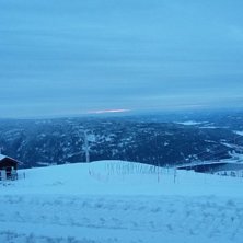 Nydelige forhold i bakken
Det er meldt sol og bl&aring;.
