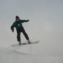 2 - 3 meter kom jag ju.... Foto: Jocke. &Aring;kare: Niklas.