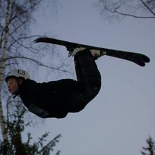 kungsberget p&aring; big air bagen. &Aring;kare: rasmus t&auml;ck.