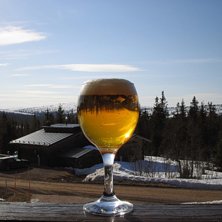 En h&auml;rlig eftermiddag i april.. Foto: Me.