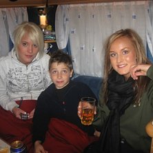 F&ouml;rfest i husvagnen!. Foto: Jan-Olof Eriksson.
