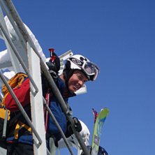 Mannen, myten, menisken - Mr Big Mountain P. L&aring;ng. Foto: Tobias Liljeroth. &Aring;kare: Pelle L&aring;ng.