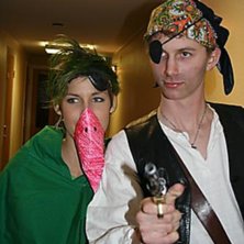 Pirat fest!!! Jag &auml;r d&aring; PAPEGOJA!. Foto: Liiiisa. &Aring;kare: Jag &amp;amp; Lill Johan.