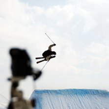 Petter under Freeride 2008. Foto: Erik Hammarsten. &Aring;kare: Petter Elfsberg.