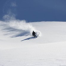 Norden n&auml;r sn&ouml;n var helt or&ouml;rd och fin. Foto: Gustaf Hederstr&ouml;m. &Aring;kare: Peter Dompert.