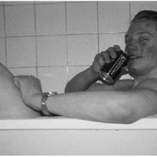 I badet. Foto: Jakob S. &Aring;kare: Jag.