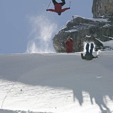 Dagens sista hopp.. hehe. Foto: Richard Walch. &Aring;kare: Patrik Leidstedt.