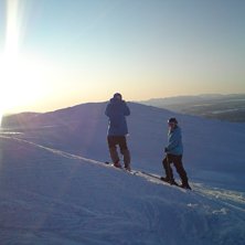 &Aring;kare: Erik Wissing och Ronja Norl&eacute;n.