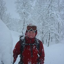 Sn&ouml;fall och underbar skog!. Foto: Marit .. &Aring;kare: Sara Widell.