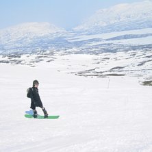 V&aring;rskid&aring;kning. Foto: Erik Edervall. &Aring;kare: Fredrik Nilsson.