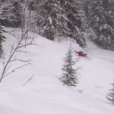 Pudersv&auml;ng i &Aring;re.. Foto: Josef Ragnarsson. &Aring;kare: Anton Sigvardsson.