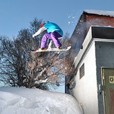 Hittade ett litet tak att droppa fr&aring;n, bra fotat . Foto: Lars Ryd&eacute;n. &Aring;kare: malte sj&ouml;din.