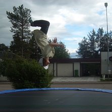 Backflip. Foto: John eriksson. &Aring;kare: Johan wennstr&ouml;m.