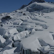 Vackra m&ouml;nster i glaci&auml;ren.. Foto: Mats N&auml;slund.