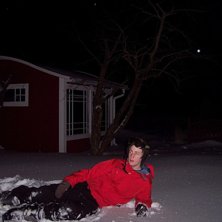 EN KALL VINTERNATT. Foto: GUSTAF JANSSON. &Aring;kare: CARL-OSCAR JANSSON.