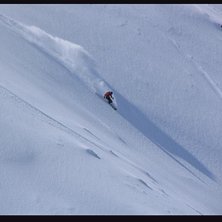 2 dm nytt pow under natten, och inte en &aring;kare s&aring;. Foto: Johan Hanberg. &Aring;kare: Nicklas Haglund.