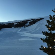 Det er vinter p&aring; fjellet, selv om det regner i by.