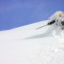 Sk&ouml;n &aring;kning dagarna efter flera veckors sn&ouml;ande. Foto: Johan Hemminger. &Aring;kare: Christian Wictorin.