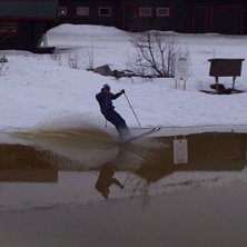 Lite vatten&aring;kning i dammen utanf&ouml;r hotellet I St. Foto: Maria D. &Aring;kare: Fredde J.