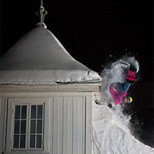Byggde en QP mot ett lust hus p&aring; v&aring;rt s&auml;songsbo. Foto: Emil Eriksson. &Aring;kare: Marcus Lindstr&ouml;m.