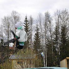 jump skii. Foto: jag Hugo Atterlid. &Aring;kare: Jag .