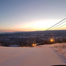 Sola skinner i Kongsberg Skisenter!
En perfekt vin.