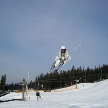 Ja han fick ju sn&ouml; p&aring; skidan. XD . Foto: Erik Aasa. &Aring;kare: Karl-Dennis Nordl&ouml;f.
