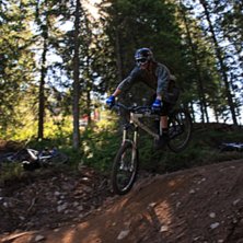 Kl&auml;ppens Freeridebana. Foto: magnus sellberg. &Aring;kare: Jimmy Fors.