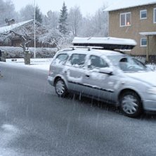 Miniskide-tow in bakom Opeln.. Foto: Lena Johansson. &Aring;kare: Christian Johansson.