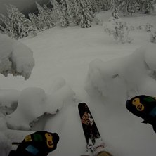 En riktigt sk&ouml;n dags puder &aring;kning.... Foto: Emil F&auml;lt. &Aring;kare: Emil F&auml;lt.