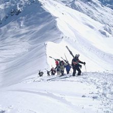Fr&aring;n cucumelle liften tar det en halvtimme att g�. Foto: Petteri Koste. &Aring;kare: Ok&auml;nda.