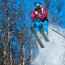 -20 och str&aring;lande sol. Inte trist.. Foto: Johan Axelsson. &Aring;kare: Henrik Petersson.