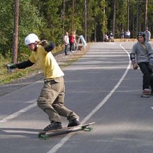 D.Y.B.S. longboardt&auml;vling. Foto: Rudolph Rossouw. &Aring;kare: Niklas Sandell.