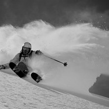 Perfekt puder i Engelberg.. Foto: Martin P&aring;lsson. &Aring;kare: Johan Persson.