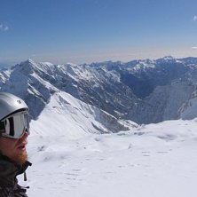 utsikt &ouml;ver valle D&acute;otro i alagna. Foto: kenneth blom. &Aring;kare: andreas olsson.