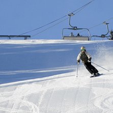 En fotograf lyckades f&aring;nga mig p&aring; bild... hehe l. Foto: N&aring;gon Skistar fotograf. &Aring;kare: Daniel Erlingfors.